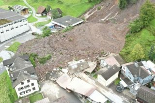 L'éboulement s'est produit mardi en fin de journée à Schwanden (GL).
